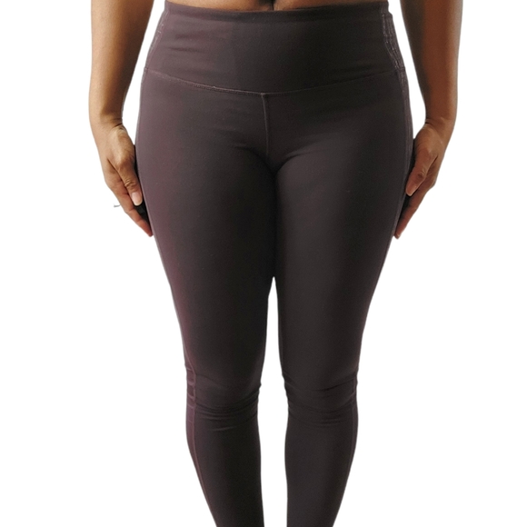 Athleta Brown Revelation Splits Tight Leggings - Picture 3 of 10